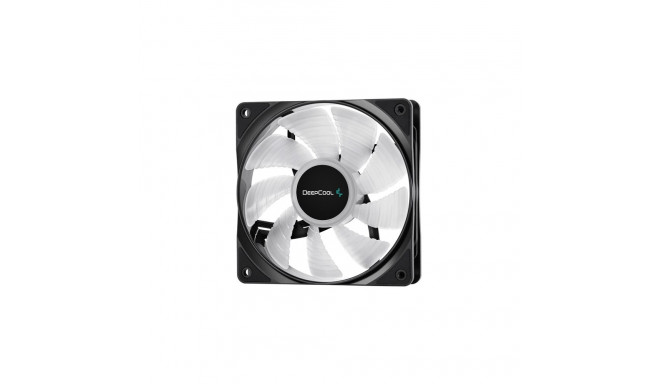 Computer Case Fan - DeepCool RF120 12cm Multi-LED Black, White