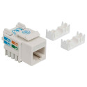 Keystone Jack - Intellinet Cat5e UTP Punch-down White