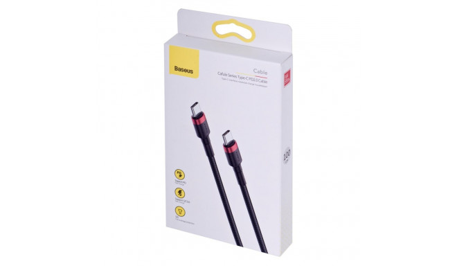 USB Cable - Baseus Catklf-g91 1m Usb-c, Black