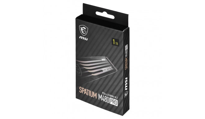 NVMe M.2 Drive - MSI Spatium M480 Pro