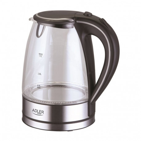 Electric Kettle - Adler Ad 1225 1.7 L Stainless Steel Transparent 2200