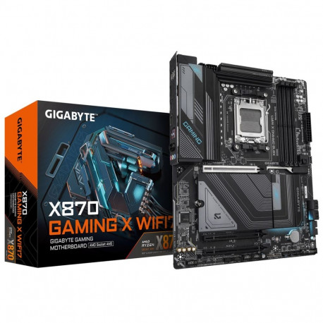 Motherboard - GIGABYTE X870 GAMING X WIFI7, AMD Ryzen 9000, 8000MHz DDR5, Wi-Fi 7, 2.5GbE LAN