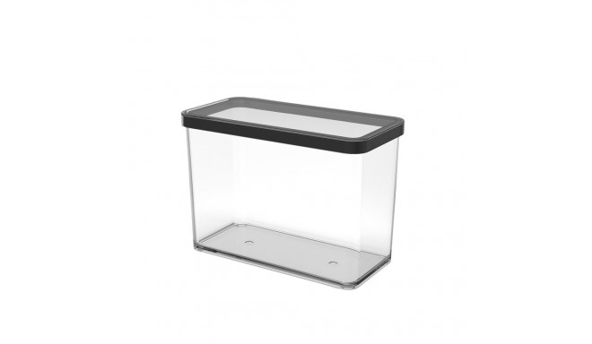 High Container - Rotho Loft 2.1L Airtight Transparent/Black