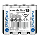 Alkaline Batteries - everActive Pro LR6 AA 4-Pack 1.5V