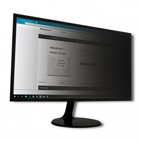 Display Privacy Filter - Qoltec 51055 21.5"