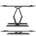 TV Mount - Maclean Mc-881 37-85" Black Max Vesa 600x400 60kg