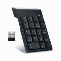 Numeric Keypad - Gembird Kpd-w-02 Notebook, Bluetooth, Black