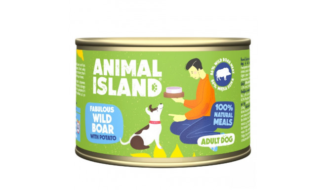 Wet Dog Food - Animal Island Venison with Potatoes 410g