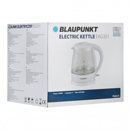 Electric Kettle - Blaupunkt Ekg301 1l 1630w White