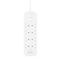 Power Strip - Belkin Connect, White