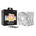 Computer Case Fan - be quiet! LIGHT WINGS LX 140mm PWM 3-Pack White