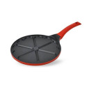 Crepe Pan - Maestro MR-1222-A Non-Stick Aluminium 26cm Black/Red