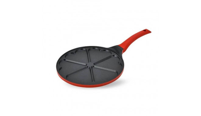 Crepe Pan - Maestro MR-1222-A Non-Stick Aluminium 26cm Black/Red