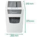 Paper Shredder - Leitz IQ Slim P-4 Cross Shredding 10 Sheets White