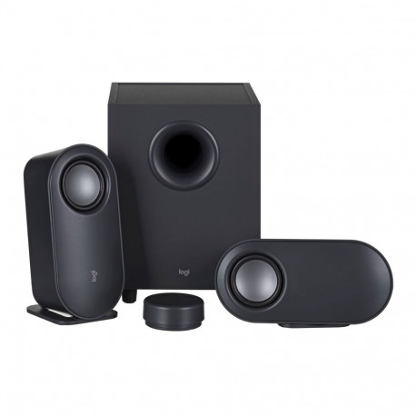 Audio Speaker - Logitech Z407 2.1 Channel 40W Bluetooth Speakers with Subwoofer Graphite