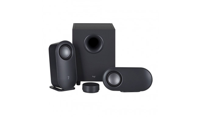 Audio Speaker - Logitech Z407 2.1 Channel 40W Bluetooth Speakers with Subwoofer Graphite