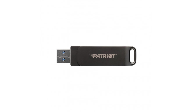 Flash Drive - Patriot Rage R550 512GB 100MB/s USB A+C Black
