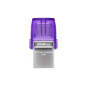 USB Drive - Kingston Technology Datatraveler 256GB Microduo 3c 200mb/s