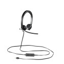Headset - Logitech H650e USB Stereo Office Black/Silver