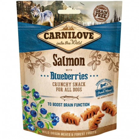Dog Treat - Carnilove 200g Salmon & Blueberry Dog Treat