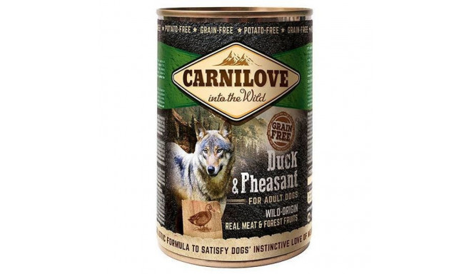 Dog Food - Carnilove Into The Wild Duck&pheasant 400g