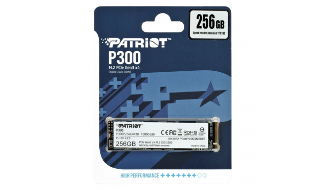 M.2 SSD - Patriot P300 256GB