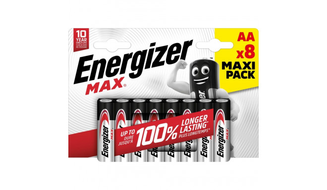 AA Batteries - Energizer Max Lr6, Green