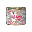 Wet Cat Food - LOVE IS WHERE A CAT IS® Turkey with Guinea Fowl 200g