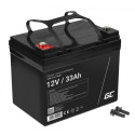 Battery - Green Cell Agm21 12v 33ah