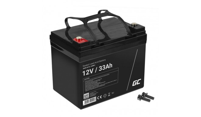 Battery - Green Cell Agm21 12v 33ah