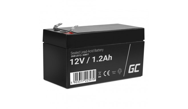 Battery - Green Cell Agm17 12v 1.2ah