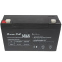 Battery - Green Cell 6v 12ah 12000mah Sealed Lead Acid Battery