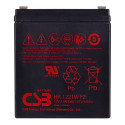 12V Battery - CSB HR1221WF2 5.3Ah Sealed Lead Acid Black