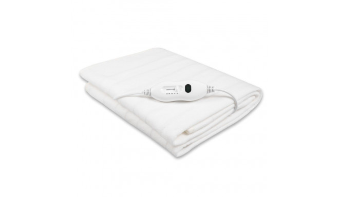 Electric Blanket - Esperanza Ehb002 60w White Fleece/polyester
