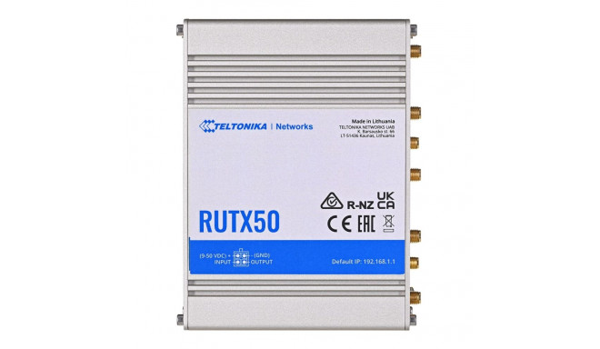 Router - Teltonika Rutx50 5G Wi-Fi 5 Dual SIM 5x Rj45 1000mb/s