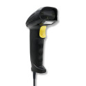 1D Laser Scanner - Qoltec 50876 USB Wired Black