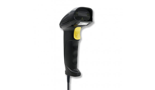 1D Laser Scanner - Qoltec 50876 USB Wired Black