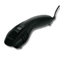 Barcode Scanner - Qoltec 50861 Wired Laser 1D Black