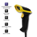 Barcode Scanner - Qoltec 50860 Wired Laser Scanner USB