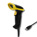 Barcode Scanner - Qoltec 50860 Wired Laser Scanner USB