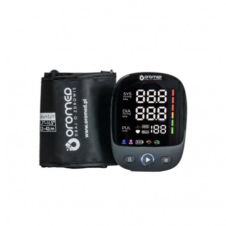 Blood Pressure Monitor - OROMED ORO-N14 COMFORT Black Oromed ORO-N14 Comfort Upper Arm Blood Pressur