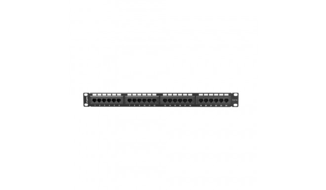 Patch Panel - Lanberg Ppu5-1024-b 24 Port 1u Cat.5e Utp Black