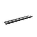 Network Patch Panel - Lanberg Ppu6-0024-b, Black