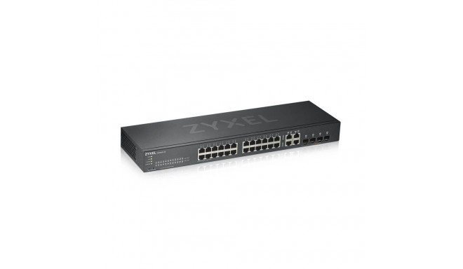 Network Switch - Zyxel Gs1920-24v2, Black