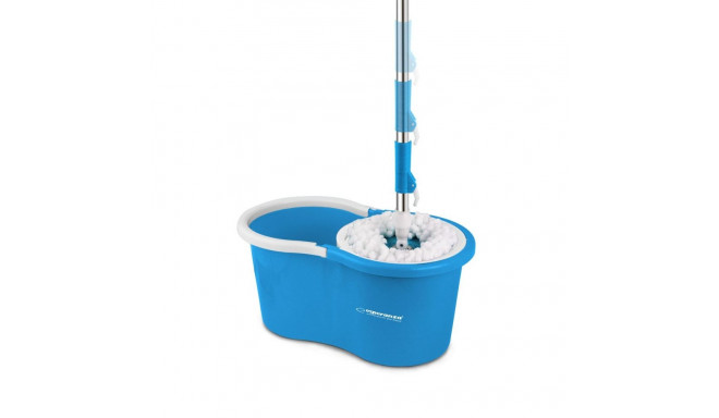 Rotary Mop - Esperanza EHS005 Microfiber 360° Swivel White/Blue