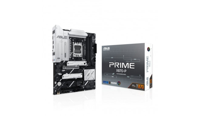 Motherboard - ASUS PRIME X870-P AMD X870 Socket AM5 ATX Black