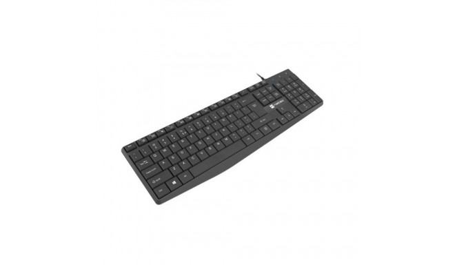 Wired Keyboard - Natec Nautilus Us Slim Keyboard