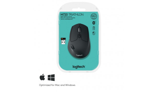 Wireless Mouse - Logitech M720 Triathlon