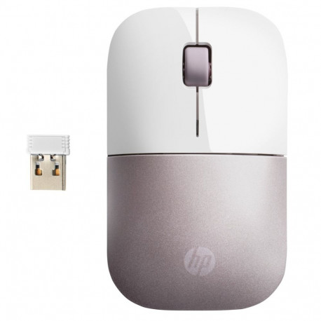 Wireless Mouse - HP Z3700 White/pink