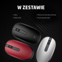 Computer Mouse - HP 240 Red Bluetooth Mouse